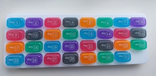 Portapillole giorni tablet - portapillole, 31