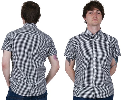 Camicia uomo relco nera - camicia,