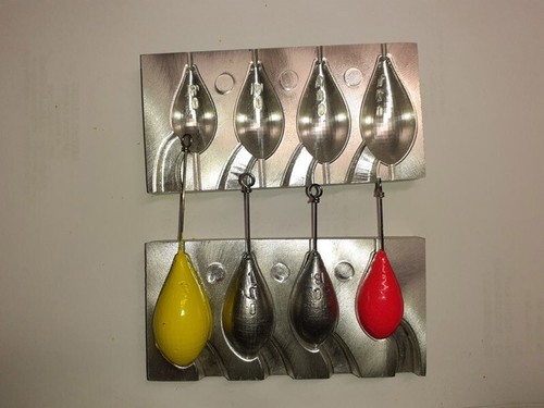 Stampo piombo surfcasting - piombo,