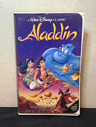 Walt disney home video aladdin - disney,