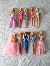 Lotto 10 Barbie Fabulous Fur,Magic Moves,Superstar,Feeling Fun,Birthday Surprise