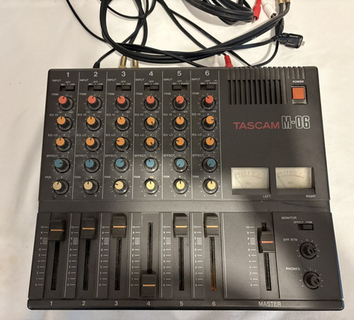 Tascam mixer analogico 6 - m-06,