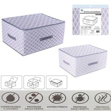 Scatola Salvaspazio Portatutto coperchio con  cerniera Contenitore pieghevole