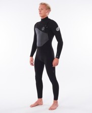 Rip Curl muta Flashbomb 43 Chest Zip E6 taglia Small wetsuit surf man 