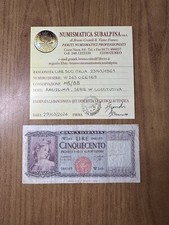 BANCONOTA LIRE 500 ITALIA 23 3