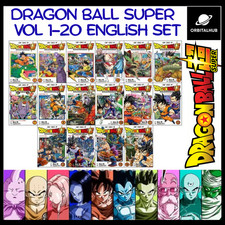 DragonBall Super Manga Vol 1-20 Set Completo Inglese WOS Akira Toriyama Toyotaro