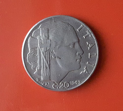 Centesimi 1943 errore - 20,