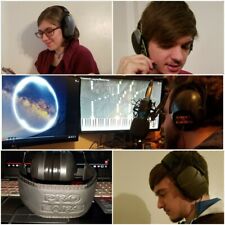 Cuffie stereo vere 2E1 "Due orecchie in una" per la comunità sorda monofacciale