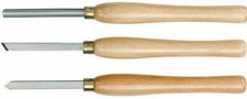 SET SERIE 3 SGORBIE SGORBIA PER TORNIO LEGNO SCALPELLI PROFESSIONALI TORNITURA