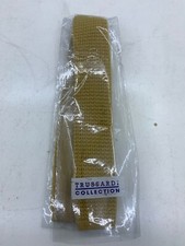 Cravatta Trussardi COLLECTION 100% Lambswool made in italy 120cm senape anni '80