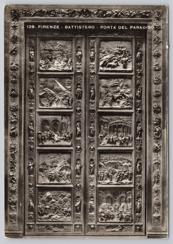 Vintage firenze battistero - firenze,