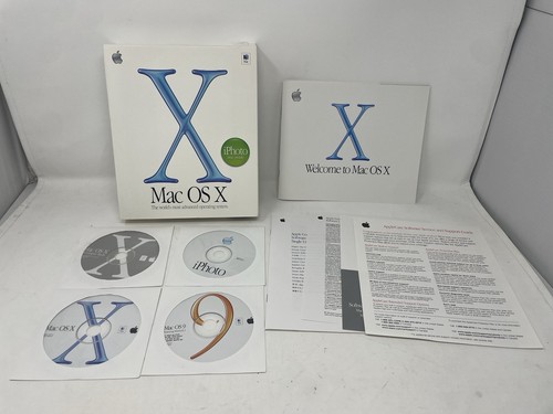 Apple mac 1 3 scatola - mac, x