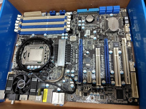 Scheda madre asrock x58 - madre,