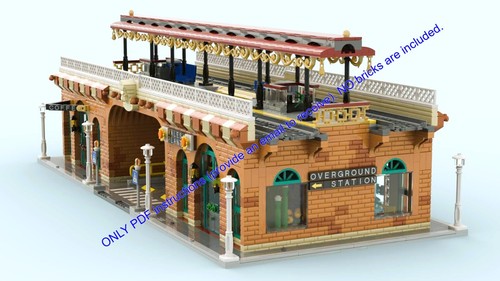 Lego moc overground - lego,