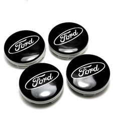 4x TAPPI CENTRALI FORD NERI