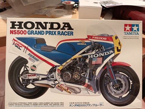 Honda 500 starting rider - honda, ns