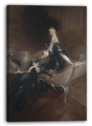 Tela cornice giovanni boldini - tela/cornice,