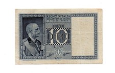 RARA DIECI 10 LIRE IMPERIALI REGNO D'ITALIA