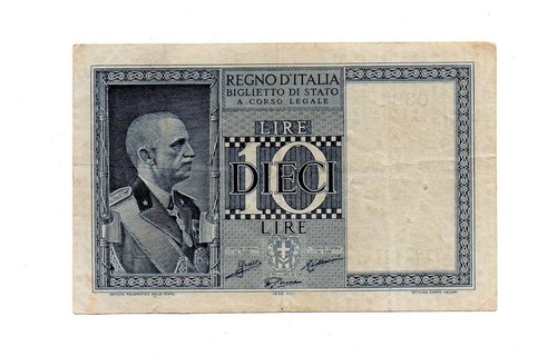 Rara dieci lire - rara, 10