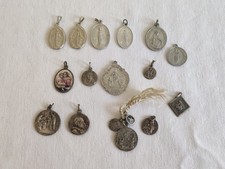 Lotto 15 medaglie votive religiose