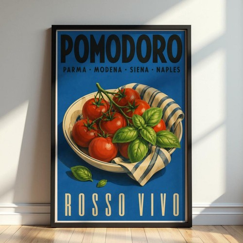 Poster cucina pomodoro
