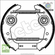 Kit ganasce freno Metelli