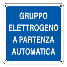 Cartello Segnaletico Gruppo