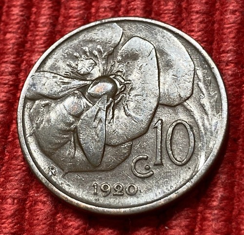Centesimi 1920 italia - 10, |