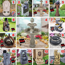 FONTANA SOLARE FONTANA SOLARE DA GIARDINO FONTANA ORNAMENTALE POMPA SOLARE GIOCO ACQUA POMPA LAGHETTO