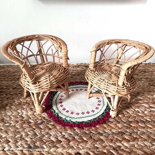 Set sedia bambola vintage - , in