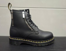 Dr. Martens da donna 1460 zip, numero 39, nappa nera, nuoco con scatolo