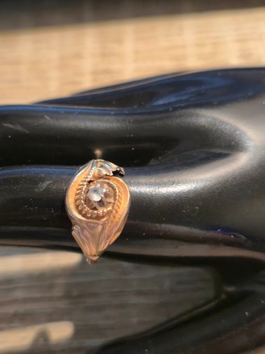 Antico anello vintage oro - , 18
