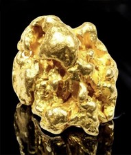 (2) .060+ PEPITE ORO PURO NATURALE ALASKAN YUKON BC .120+ GRAMMI LOTTO SCELTI A MANO