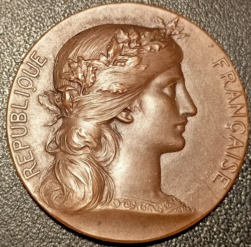 Medaglia repubblica francese - francese, m