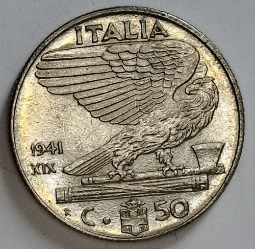 Regno italia 50 - regno, d'italia