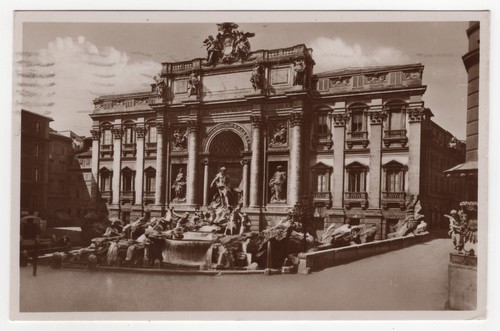 Roma fontana trevi - di,