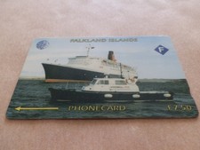 Falkland Islands 1  Scheda telefonica magnetica! "3CWFA01" Prime emissioni