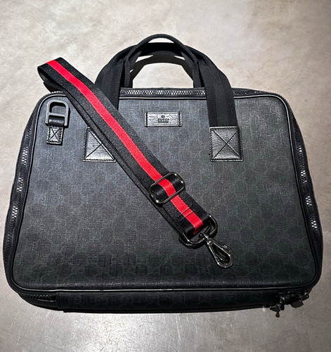 Borsa nera gucci supreme - nera, gg