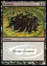 Mtg sinkhole foil - mtg, exc
