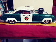 JOUSTRA AUTOMODELLO LATTA POLIZIA TEDESCA CON TELECAMERA E SIRENA 
