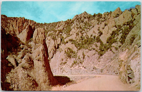 Canyon roadway black - roadway, range