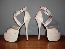 Fatto a Mano Tacchi Alti 20cm Molti Colori Piattaforma 8cm 42-47 Bolingier