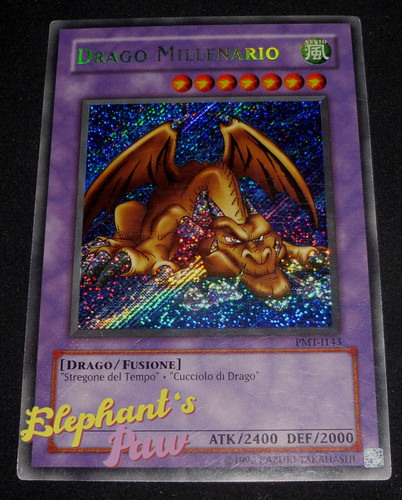 Yugioh drago millenario rara - yugioh,