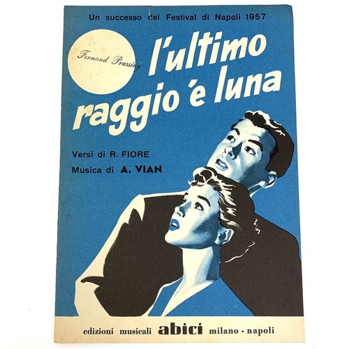 Spartiti vintage 1956 - 1956, l'ultimo