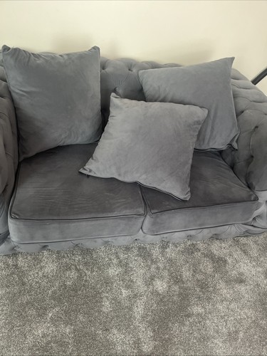 Divani colore grigio con per - grigio,