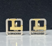 Gemelli vintage Longines logo