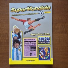 Album Figurine Mondiali World Cup Gazzetta ristampa Panini SuperMondiale 1978