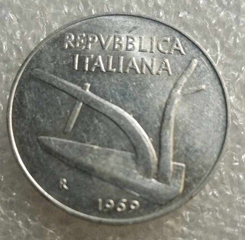 Moneta repubblica italiana - repubblica, 10