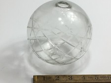 Lampadario antico in vetro