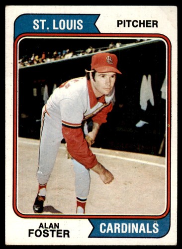 Topps alan foster 1974 st - alan,